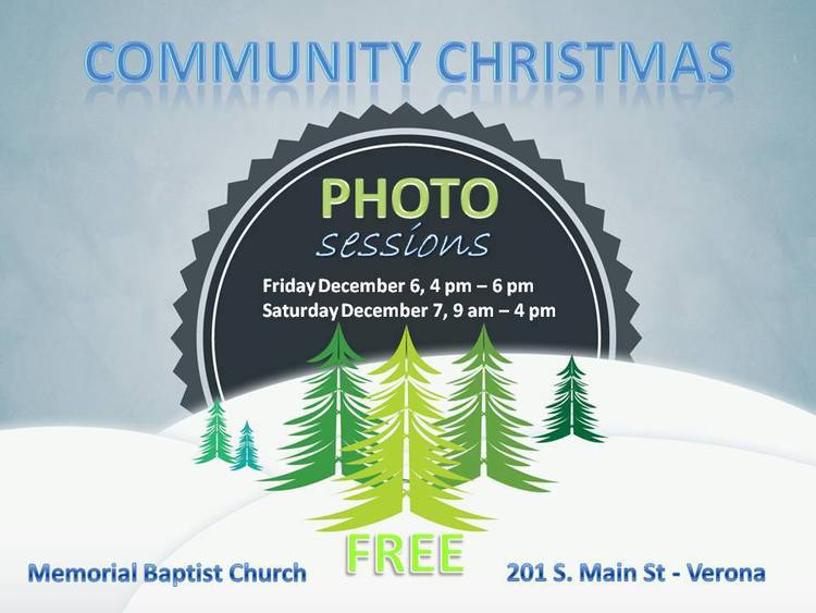 Community Christmas Photos – FREE!