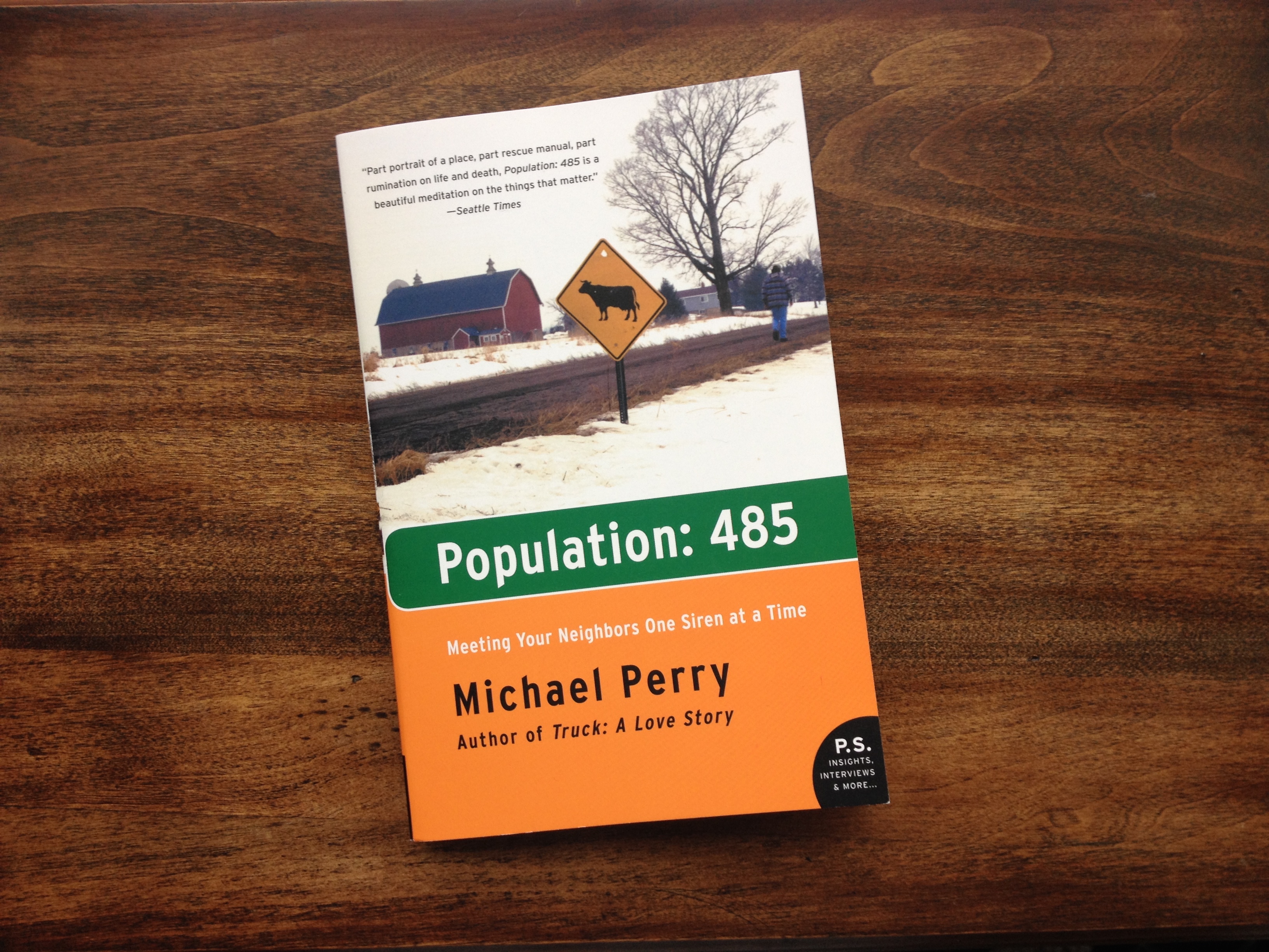 Story in Review: Population 485 by Michael Perry | Inkwells & Images